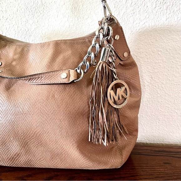 Michael Kors Megan TZ Convertible Leather Purse - Picture 3 of 9